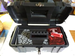 2017 DODGE RAM POWER WAGON TOOL BOX WITH PRESS KIT AND VINAL BAG, 2