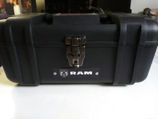 2017 DODGE RAM POWER WAGON TOOL BOX WITH PRESS KIT AND VINAL BAG, 4
