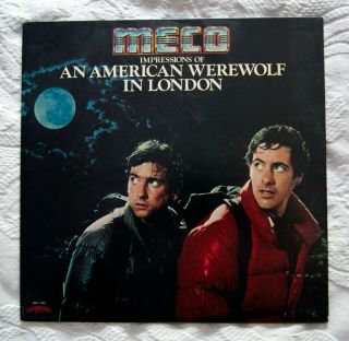 Meco Impressions An American Werewolf In London 1981 Soundtrack Vinyl Lp