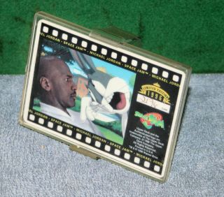 1996 Upper Deck Michael Jordan & Bugs Bunny Space Jam Ceramic Card No 2196 3