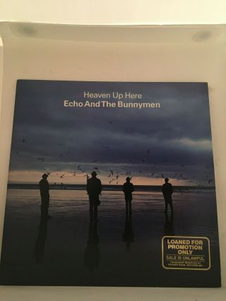 Echo And The Bunnymen - Heaven Up Here Lp (srk 3569) (promo)