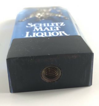 Vintage Schlitz Malt Liquor Beer Tap Handle - 2279 4