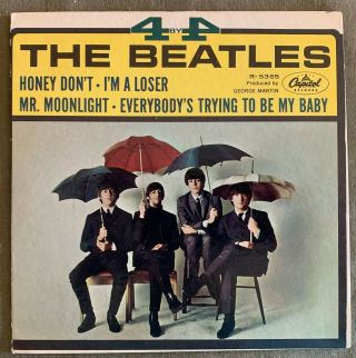 Beatles,  Capitol 5365,  4 By 4 The Beatles Ep,  Honey Don 