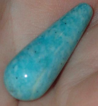 28.  5mm Natural Amazonite Stone,  Rare Natural Undyed Color Bead,  S1143