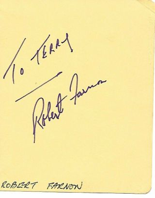 ROBERT FARNON d2005`Soft Music`& MIKE LEIGH - Director - Peterloo etc Signed page 3