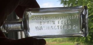 Vintage Antique Medicine Bottle Cure For Headake