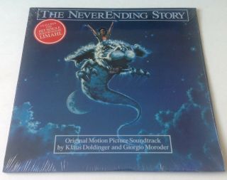 Neverending Story Soundtrack/ost 1984 Record Album Lp Giorgio Moroder