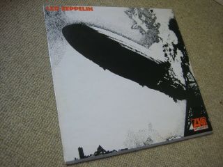 Led Zeppelin I 1 Debut Lp Uk Red & Plum 1970 [ex,  /ex]