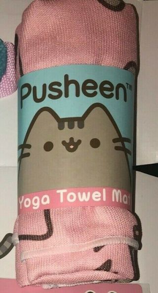Pusheen Yoga Towel Mat Spring 2019 Subscription Box Exclusive 72 " X 24 "