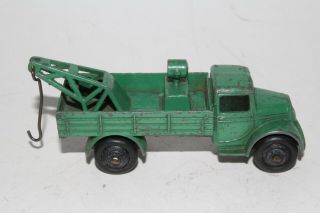 Dinky 30e,  1940 ' s Breakdown Wrecker Truck,  Green, 2
