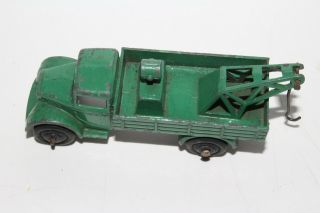 Dinky 30e,  1940 ' s Breakdown Wrecker Truck,  Green, 6