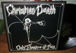 Christian Death Only Theatre Of Pain M - /vg,  Vinyl Lp Album Frontier 1982 Goth