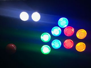 Eg Starts 10X 5V Led Lit Arcade Push Buttons With Micro Switches & Joystick 3