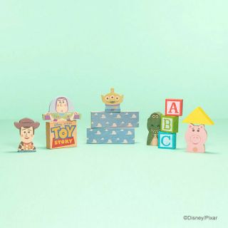 Toy Story Kidea Toy Wooden Blocks Set Disney Store Japan