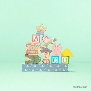Toy Story KIDEA Toy Wooden Blocks Set Disney Store Japan 2