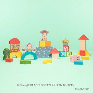 Toy Story KIDEA Toy Wooden Blocks Set Disney Store Japan 4