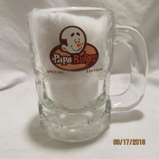 A & W Root Beer " Papa Burger " 3 - 1/8 " Childs Mini Mug