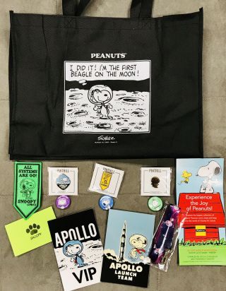 Sdcc 2019 Peanuts Exclusive Enamel Snoopy Pin Set 3 Pintrill,  Patch