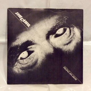 The Cure Killing An Arab 7” Single Rare Blue Injection Label Uk 1978 Fics 001