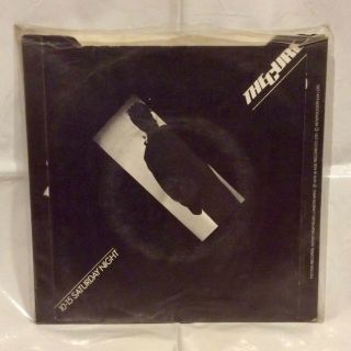 The Cure Killing An Arab 7” Single Rare Blue Injection Label UK 1978 FICS 001 4