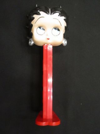Giant Large Betty Boop Pez Candy Roll Dispenser 12 1/2 " Tall Euc Collectible