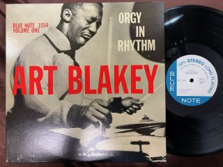 Art Blakey Orgy In Rhythm Vol.  1 Blue Note Bnst 1554 Stereo Japan Vinyl Lp
