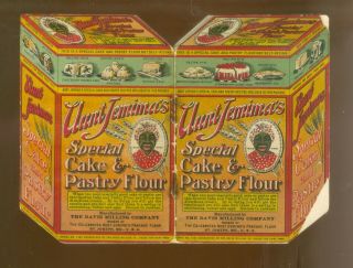 C1885 Rare Aunt Jemima Cake Pastry Flour Recipe Booklet