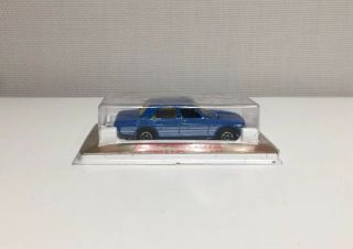 Majorette 238 Peugeot 604 - Blue And White (1:60 Scale) - Made In France