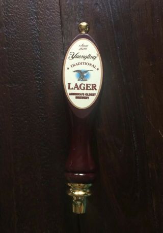 Yuengling Lager - Beer Tap Handle 11.  5 In.  Euc Ships