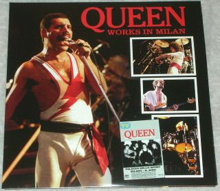 Queen – In Milan – Italy/milan,  15th September 1984,  2lp,  Gatefold,  Color