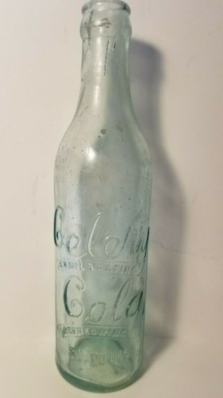 Rare C 1898 Celery Cola Bottle From St.  Louis,  Missouri Coca Cola Copycat