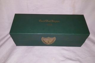 Vintage 1985 Cuvee Dom Perignon Champagne Bottle Box,  Empty Box Only
