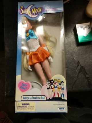 Sailor Moon Sailor Team Venus Deluxe Doll 11.  5 " Poseable