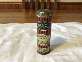 Zanol Brand Imported Paprika Vintage Spice Tin