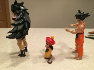 Dragon Ball Z DBZ Jakks Pacific Legendary Battles Goku Raditz Kid Gohan Figures 8