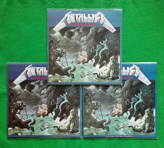 Metallica - For Metallians Only Live - 1,  2,  3 3lps Unique Korea Vinyl Lp Ex,  To Rare