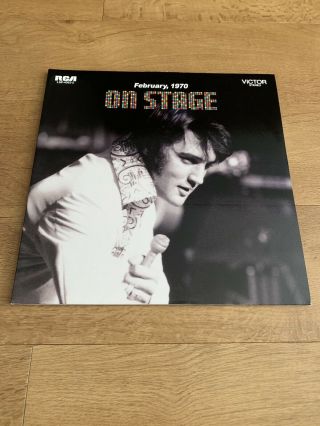 Elvis Presley On Stage Ftd Vinyl Lp - Same Day Dispatch