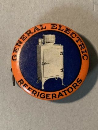 Vintage General Electric Refrigerators Advertising Round Tape Measure