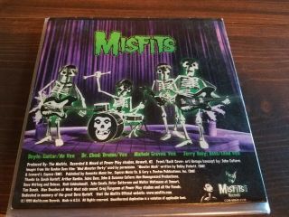 Misfits Monster Mash Green Vinyl Record 2