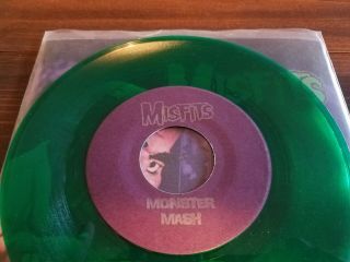 Misfits Monster Mash Green Vinyl Record 3