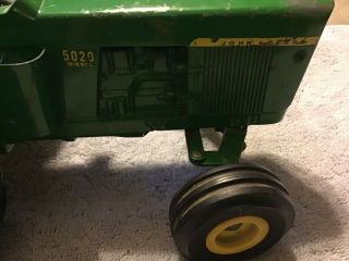 John Deere Die - Cast Metal 5020 Diesel Toy Tractor 1/16 ERTL Vintage 1970 ' s 5