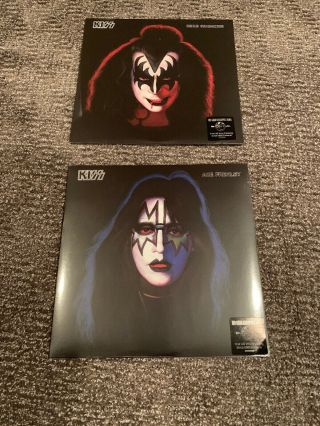 Kiss - Gene Simmons Ace Frehley Vinyl Lp - Kissteria - 2014 - Set