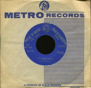 Willie Jones Fast Choo Choo On Metro Promo R&b 45 Hear