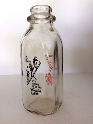 Vintage Pint Milk Bottle - Hoffman ' s Dairy,  Gratz,  PA 2