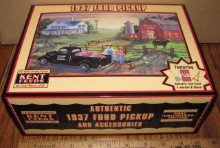 Kent Feeds 1937 Ford Pickup Truck Crown Premiums Toy 2001 Collectors Edition