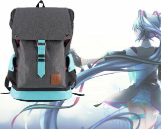Vocals Hatsune Miku Backpack For School Laptop Backpac Schoolbag Teens Boys Girl