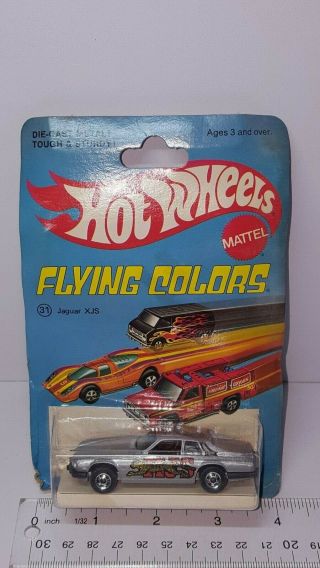 Vintage Hot Wheels From 1975 Flying Colors Jaguar Xjs 2012