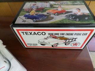 TEXCO CROWN PREMIUMS 1948 BMC FIRE ENGINE PEDAL CAR 1996 SPECIAL EDITION 3