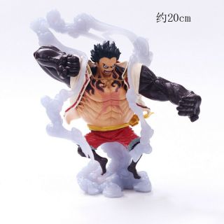 Anime One Piece Luffy Gear 4 Fourth Ape King Kong Gun Action Figure No Box