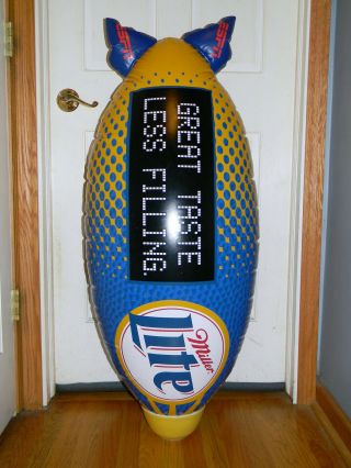 2002 Miller Lite Beer Inflatable Blimp